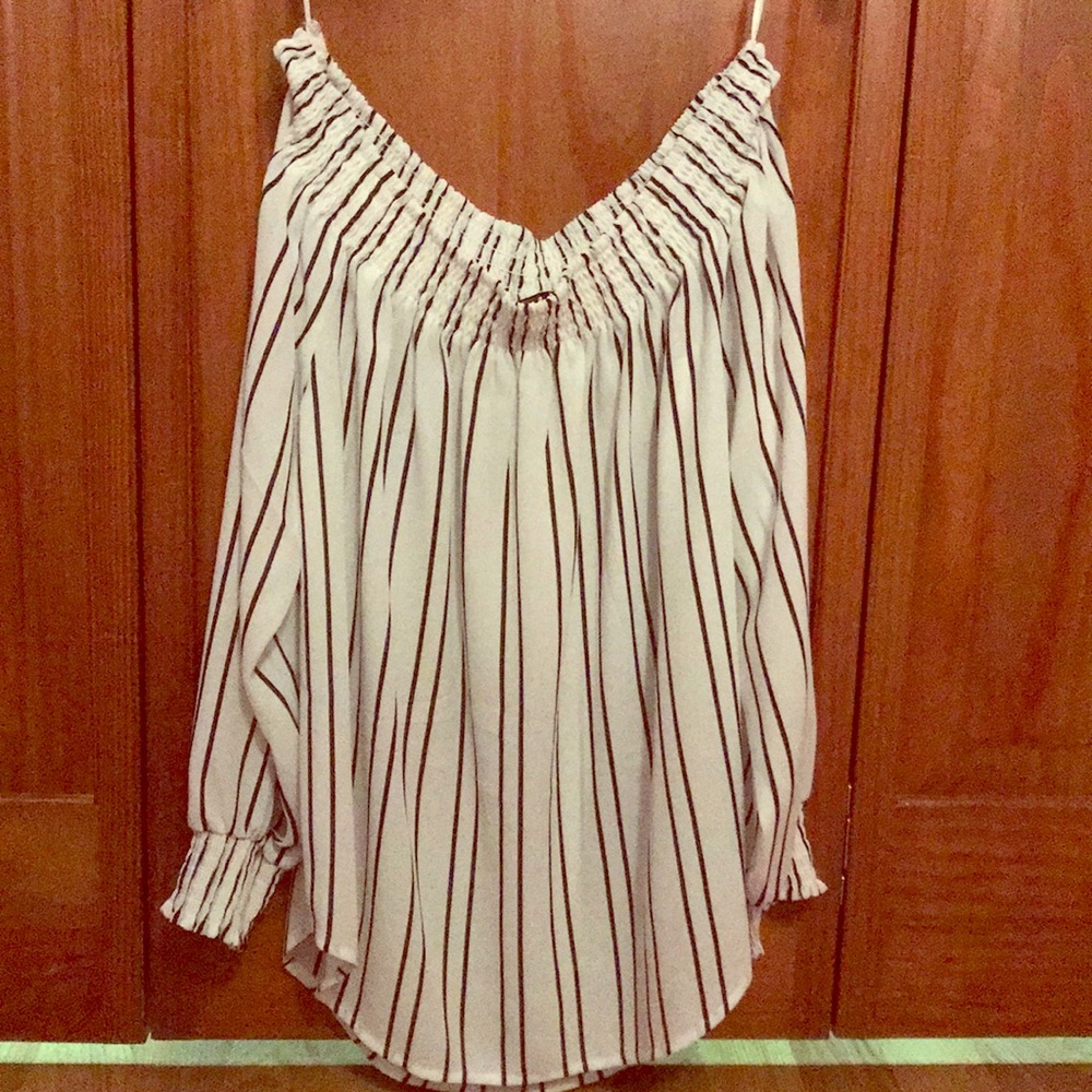 Off the shoulder blouse